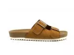Perky Slide Fivela Baixo Nobuk Camel