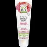 SO’BiO étic Shampoo for colored and highlighted hair with organic hibiscus (250 ml) - maintains radiant color