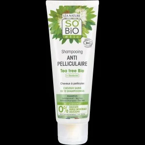 SO’BiO étic Anti-Dandruff Shampoo with Tea Tree and Bisabolol ORGANIC (250 ml) - with Aloe Vera Juice