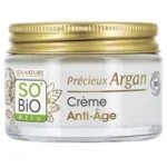 SO’BiO étic Anti-age Précieux Argan BIO Day Cream (50 ml) - hydrates, firms and brightens the skin