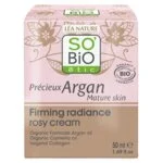 SO’BiO étic Anti-age Precieux Argan Pink Firming Day Cream GOLD BIO (50 ml) - firms and brightens the complexion