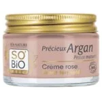 SO’BiO étic Anti-age Precieux Argan Pink Firming Day Cream GOLD BIO (50 ml) - firms and brightens the complexion
