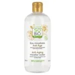 SO’BiO étic Anti-Age Precieux Argan BIO Anti-Age Micellar Water with Hyaluronic Acid (500 ml) - with hyaluronic acid