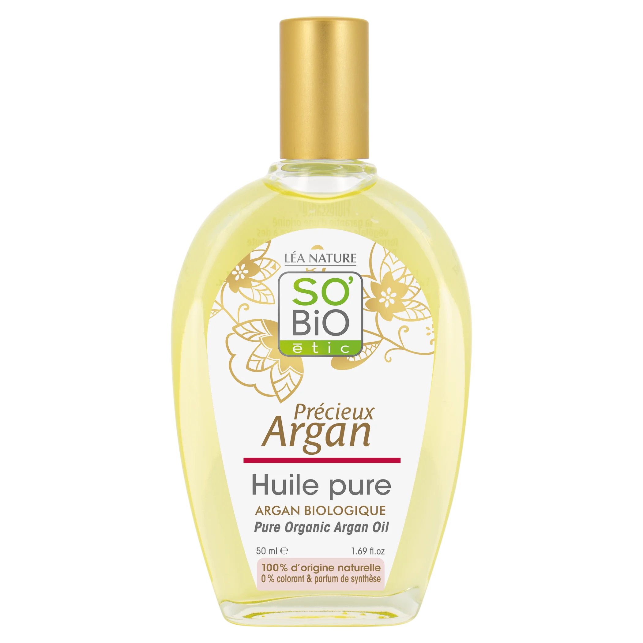 SO’BiO étic Organic Argan Oil (50 ml) - Elixir of Youth and Beauty