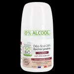 SO’BiO étic 24h Moisturizing Roll-On Deodorant with Donkey Milk - Refillable, Organic (50 ml) - Suitable for Sensitive Skin