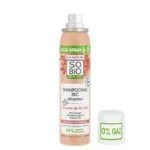 SO’BiO étic Gentle Dry Shampoo Spray for Sensitive Scalp BIO (100 ml) - Volume and Clean Hair Without Washing