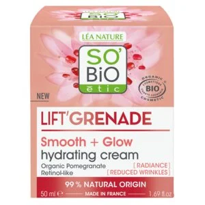 SO’BiO étic Lift'Grenade BIO Brightening Anti-Wrinkle Day Cream (50 ml) - with Pomegranate