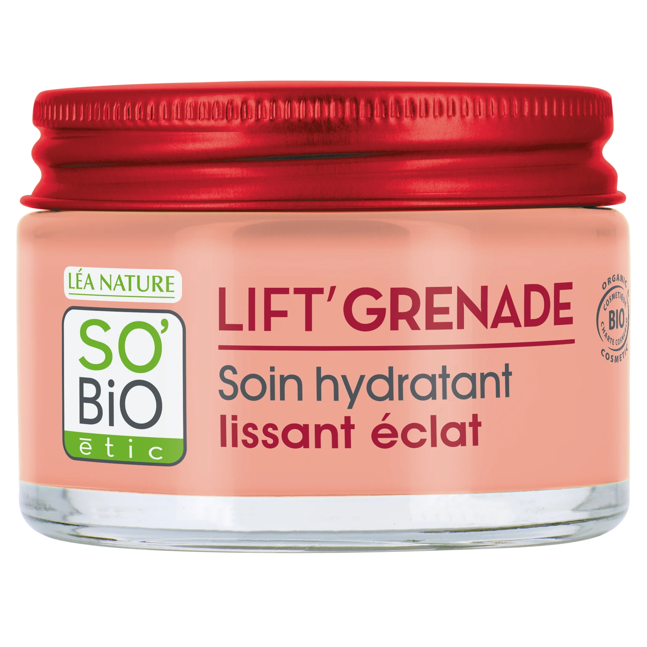 SO’BiO étic Lift'Grenade BIO Brightening Anti-Wrinkle Day Cream (50 ml) - with Pomegranate