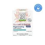 SO’BiO étic BIO Donkey Milk Regenerating Night Cream (50 ml) - Whipped Texture