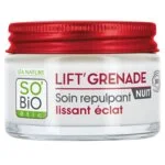 SO’BiO étic Lift'Grenade BIO Brightening Anti-Wrinkle Night Cream (50 ml) - with Pomegranate
