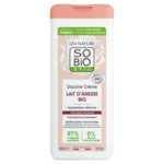 SO’BiO étic Gentle Moisturizing Shower Cream with Organic Donkey Milk (650 ml) - All Skin Types