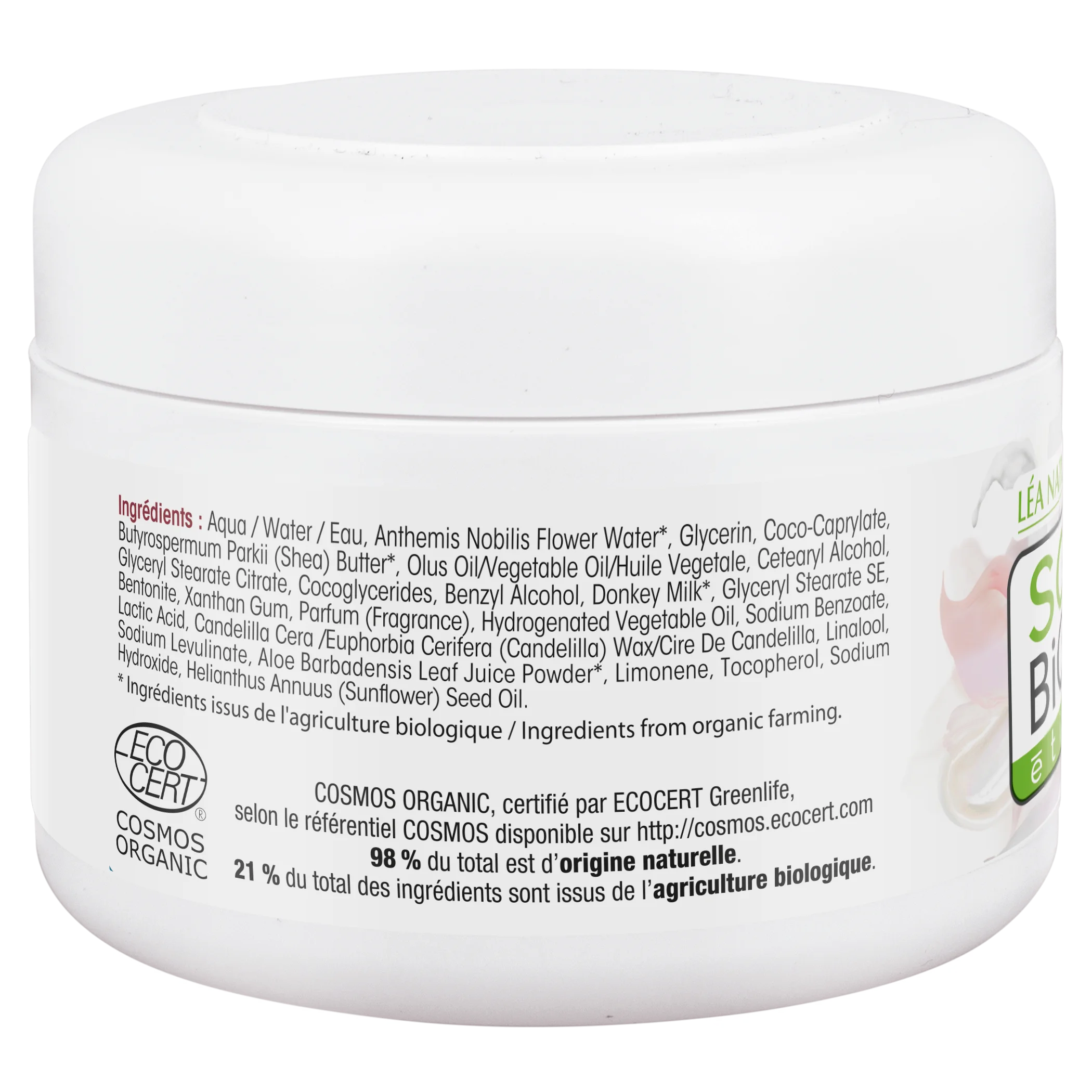 SO’BiO étic Nourishing Body Cream with Organic Donkey Milk (200 ml) - also for sensitive skin