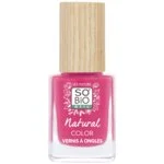 SO’BiO étic Nail Polish - 40 Bohemian Pink (11 ml) - with a Radiant and Intense Colour