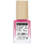 SO’BiO étic Nail Polish - 40 Bohemian Pink (11 ml) - with a Radiant and Intense Colour