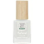 SO’BiO étic Nail Polish - 80 French White (11 ml) - with Radiant, Intense Colour