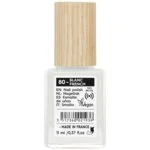 SO’BiO étic Nail Polish - 80 French White (11 ml) - with Radiant, Intense Colour