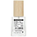 SO’BiO étic Transparent Nail Polish - Base and Top Coat (11 ml) - Strengthens and Smooths Nails