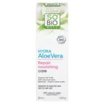 SO’BiO étic Nourishing Repair Care with Aloe Vera for Sensitive Skin BIO (50 ml) - Hydrates and Nourishes the Skin