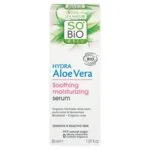 SO’BiO étic Aloe Vera Facial Serum - Soothing and Hydration for Sensitive Skin BIO (30 ml) - hydrates, soothes and brightens