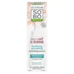 SO’BiO étic Strengthening Moisturizing Serum with Organic Donkey Milk (30 ml) - with Hyaluronic Acid
