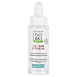 SO’BiO étic Strengthening Moisturizing Serum with Organic Donkey Milk (30 ml) - with Hyaluronic Acid