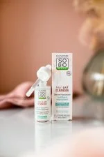 SO’BiO étic Strengthening Moisturizing Serum with Organic Donkey Milk (30 ml) - with Hyaluronic Acid