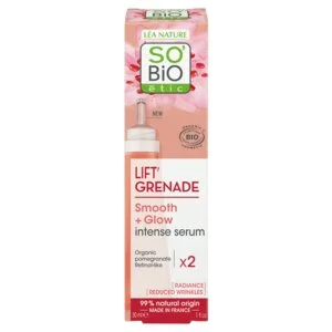 SO’BiO étic Lift'Grenade BIO Brightening Anti-Wrinkle Serum (30 ml) - with Pomegranate