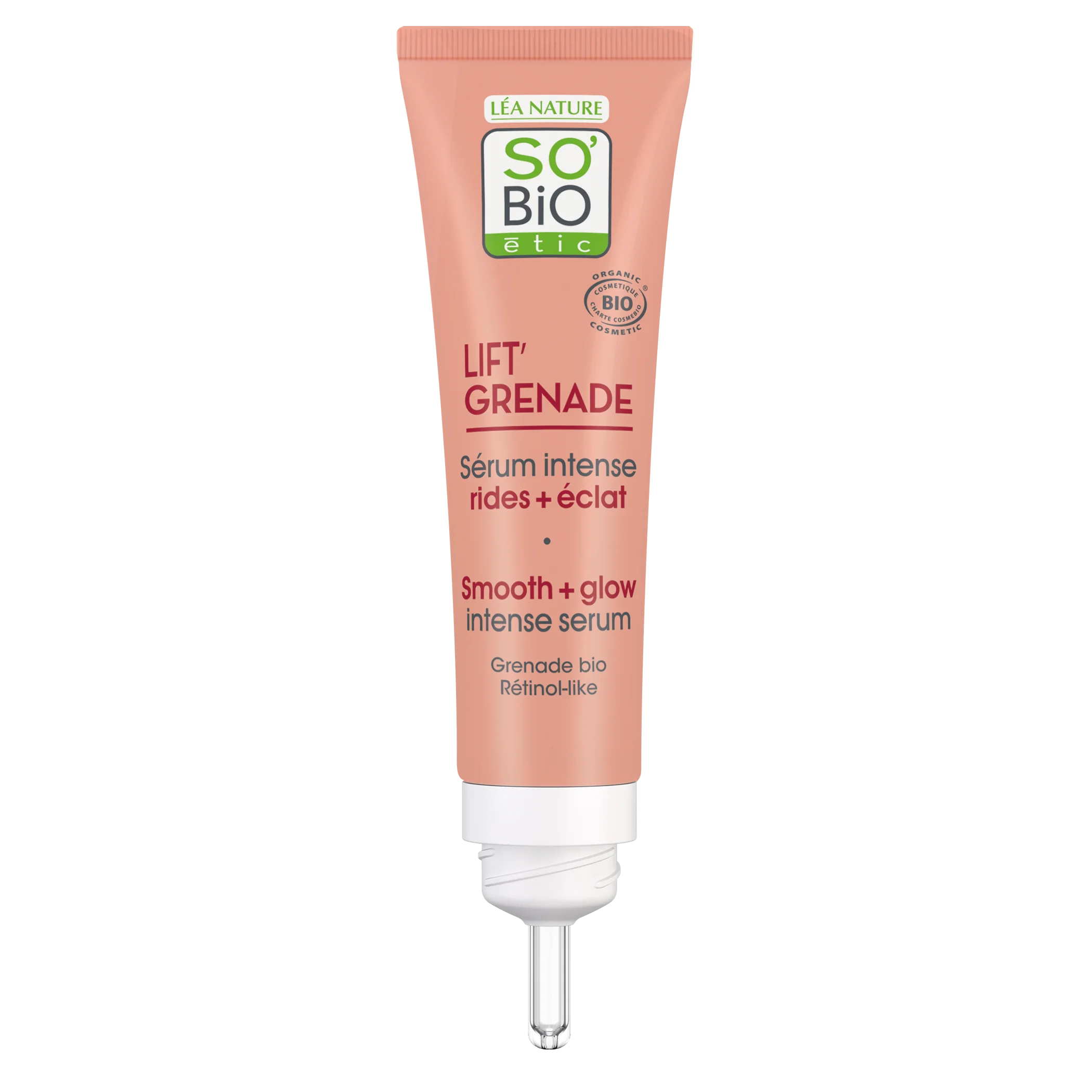 SO’BiO étic Lift'Grenade BIO Brightening Anti-Wrinkle Serum (30 ml) - with Pomegranate