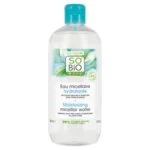 SO’BiO étic Hydrating Micellar Water with Organic Aloe Vera (500 ml) - enriched with Cornflower Water