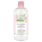 SO’BiO étic Soothing Aloe Vera Micellar Water BIO (500 ml) - enriched with chamomile water