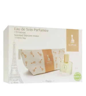 Sophie La Girafe Eau de Soin Parfumée gift set for children body mist 50 ml + cosmetic bag