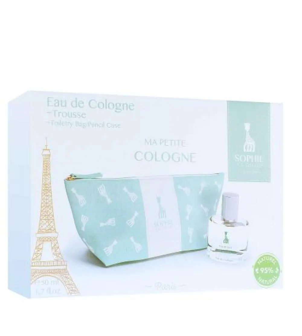 Ma Petite Cologne children's gift set eau de cologne 50 ml + cosmetic bag 50 ml + kosmetická taštička