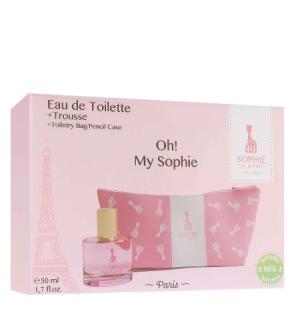 Sophie La Girafe My Sophie gift set for children Eau de Toilette 50 ml + cosmetic bag