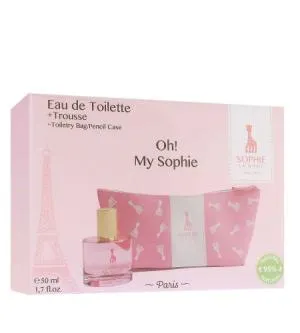 Sophie La Girafe Sophie La Girafe My Sophie gift set for children Eau de Toilette 50 ml + cosmetic bag