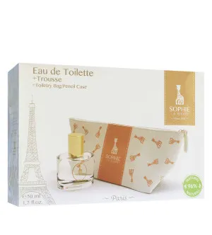 Sophie La Girafe Sophie La Girafe gift set for children eau de toilette 50 ml + cosmetic bag