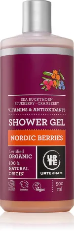 Urtekram Shower gel Nordic Berries 500ml BIO, VEG