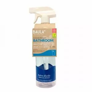 Baula Starter Kit Bathroom. Tablet bottle for 750 ml of cleaning agent