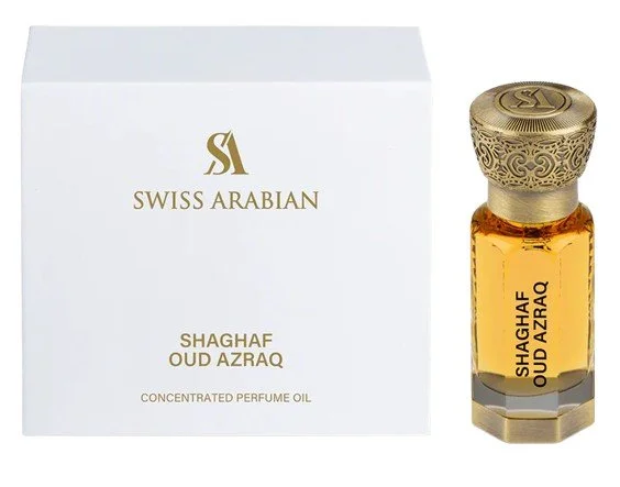 Shaghaf Oud Azraq Concentrated Perfume Oil U 12 ml