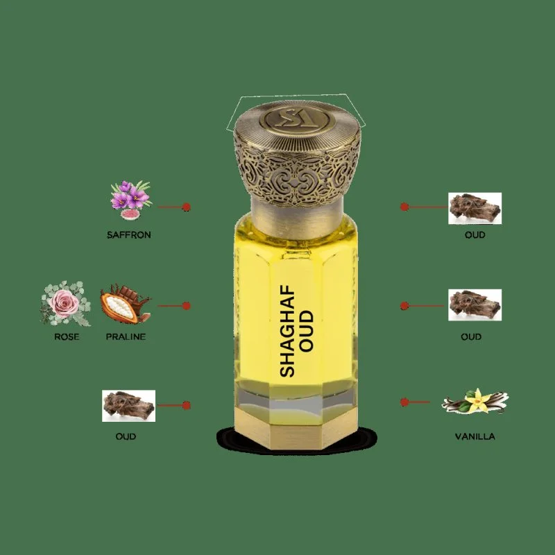 Shaghaf Oud Concentrated Perfume Oil U 12 ml