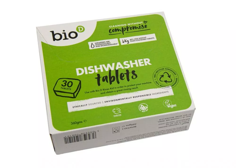 Bio-D Dishwasher tablets 30 tablets
