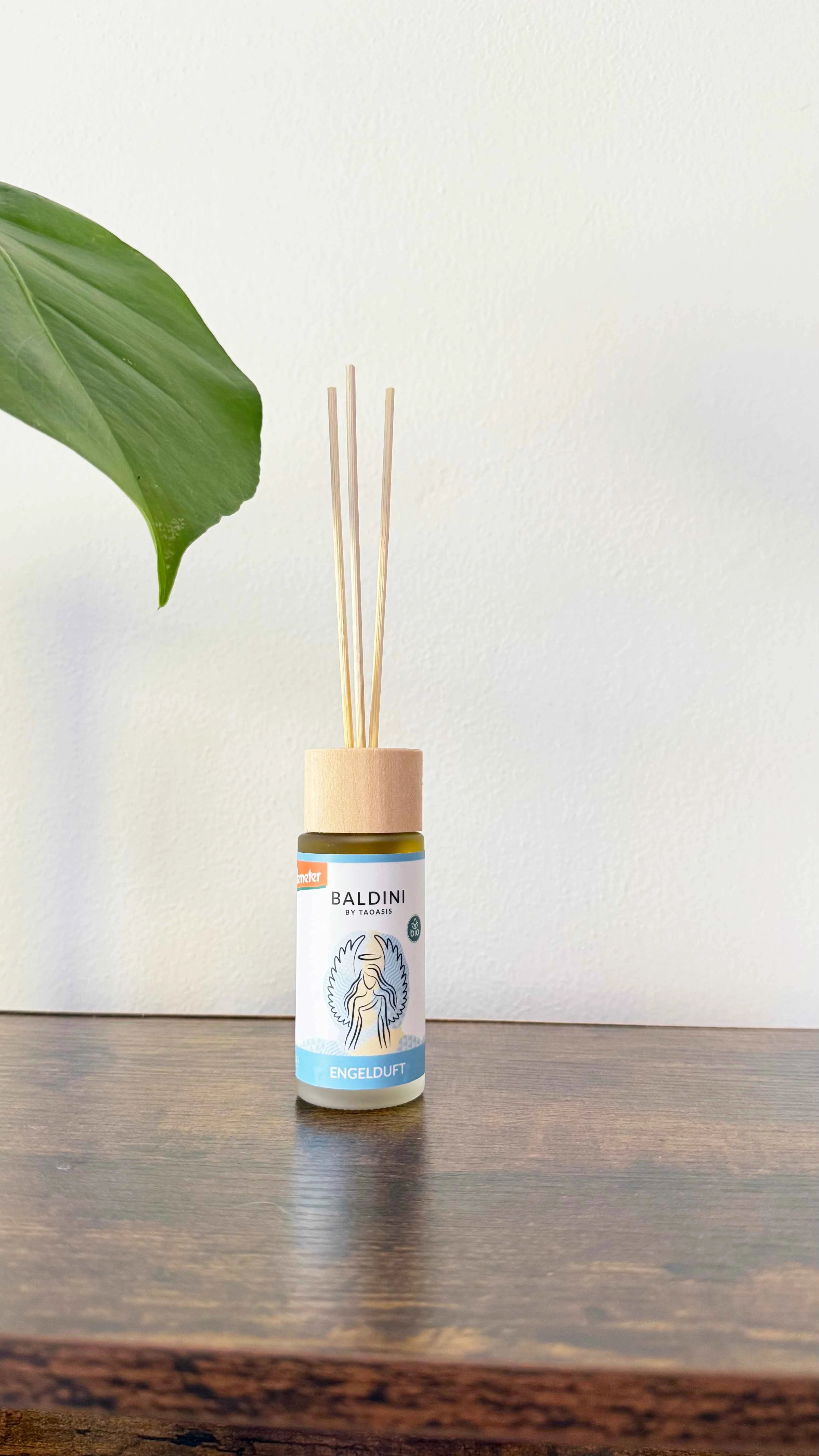 Taoasis Baldini Reed Diffuser Angel Scent Organic (50 ml) - Euphoric, Harmonising and Activating