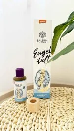 Taoasis Baldini Reed Diffuser Angel Scent Organic (50 ml) - Euphoric, Harmonising and Activating