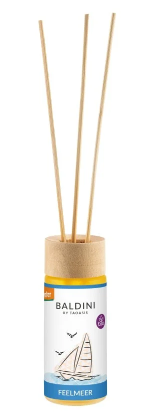 Taoasis Baldini FeelSea BIO Reed Diffuser (50 ml) – refreshing, invigorating, harmonising