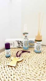 Taoasis Baldini Aroma Mini Set Angel Scent Organic (10 ml) - Wooden Diffuser Tag