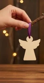 Taoasis Baldini Aroma Mini Set Angel Scent Organic (10 ml) - Wooden Diffuser Tag
