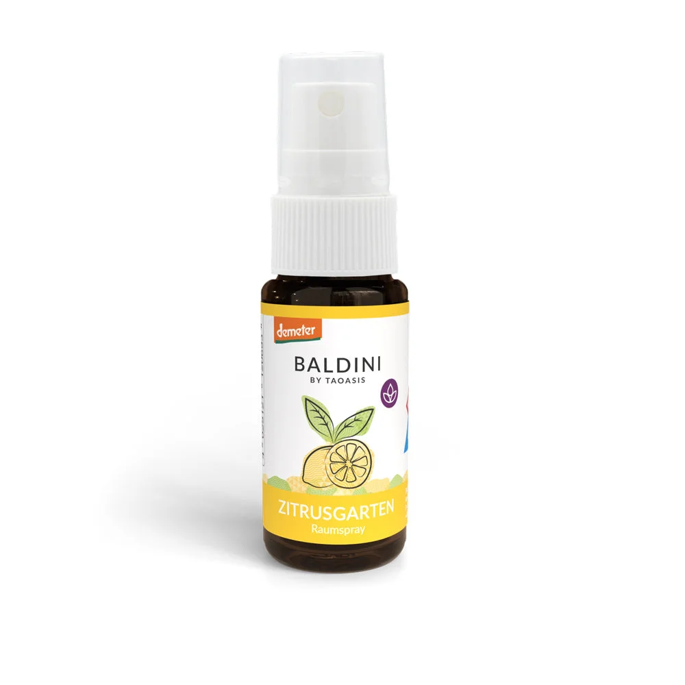 Taoasis Baldini Citrus Garden Organic Air Freshener 50 ml - refreshes and energizes