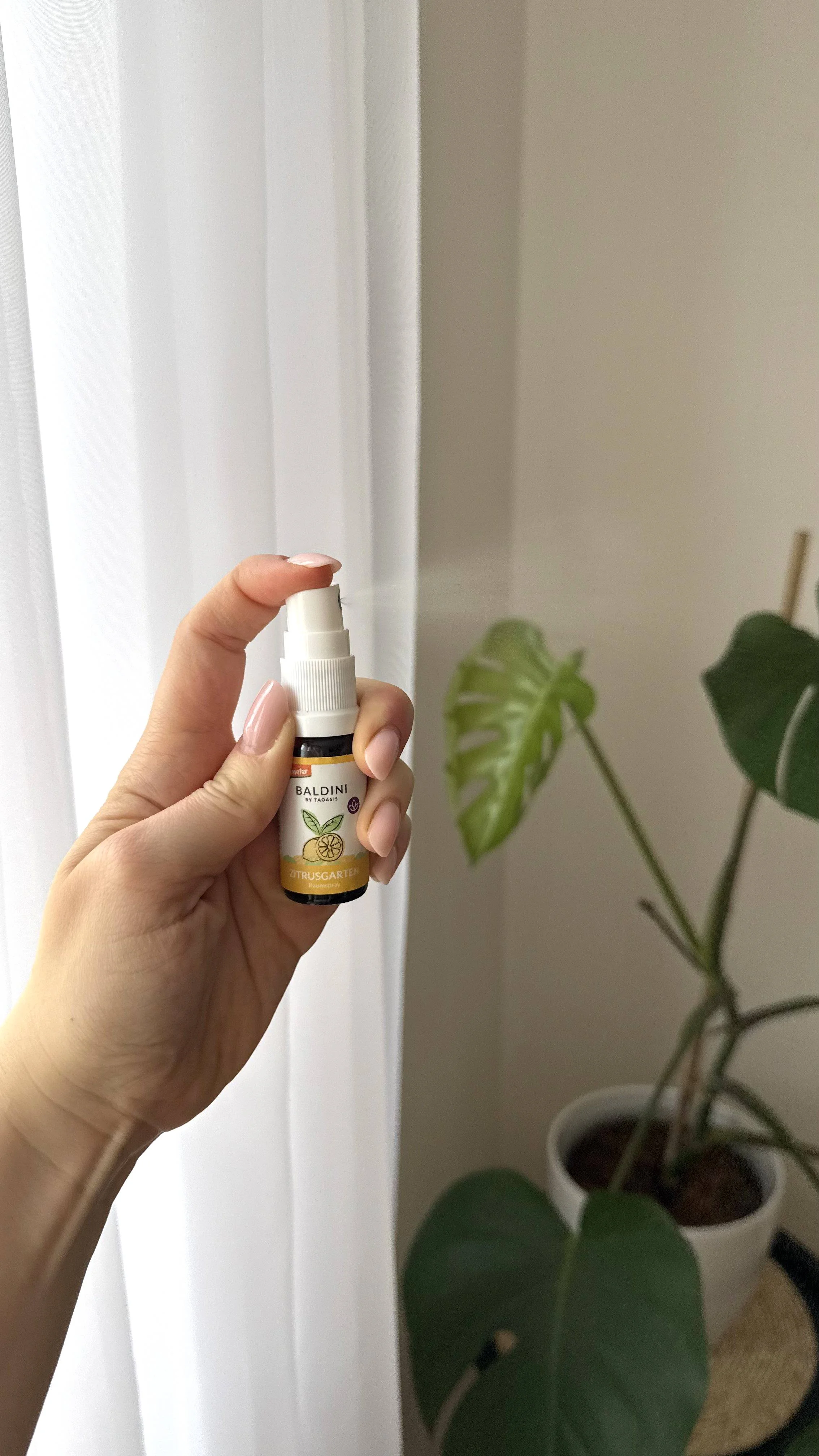 Taoasis Baldini Citrus Garden Organic Air Freshener 50 ml - refreshes and energizes