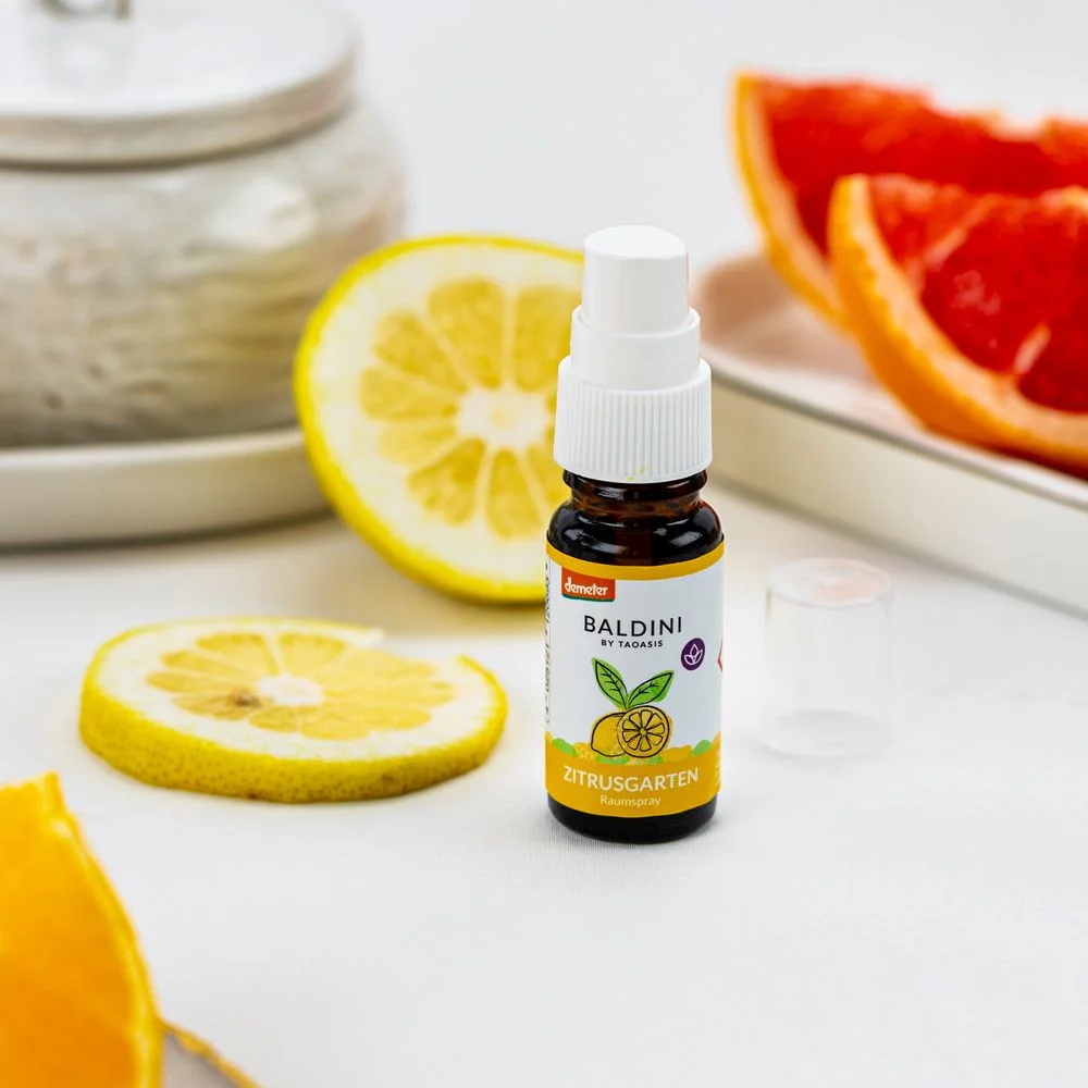 Taoasis Baldini Citrus Garden Organic Air Freshener 50 ml - refreshes and energizes
