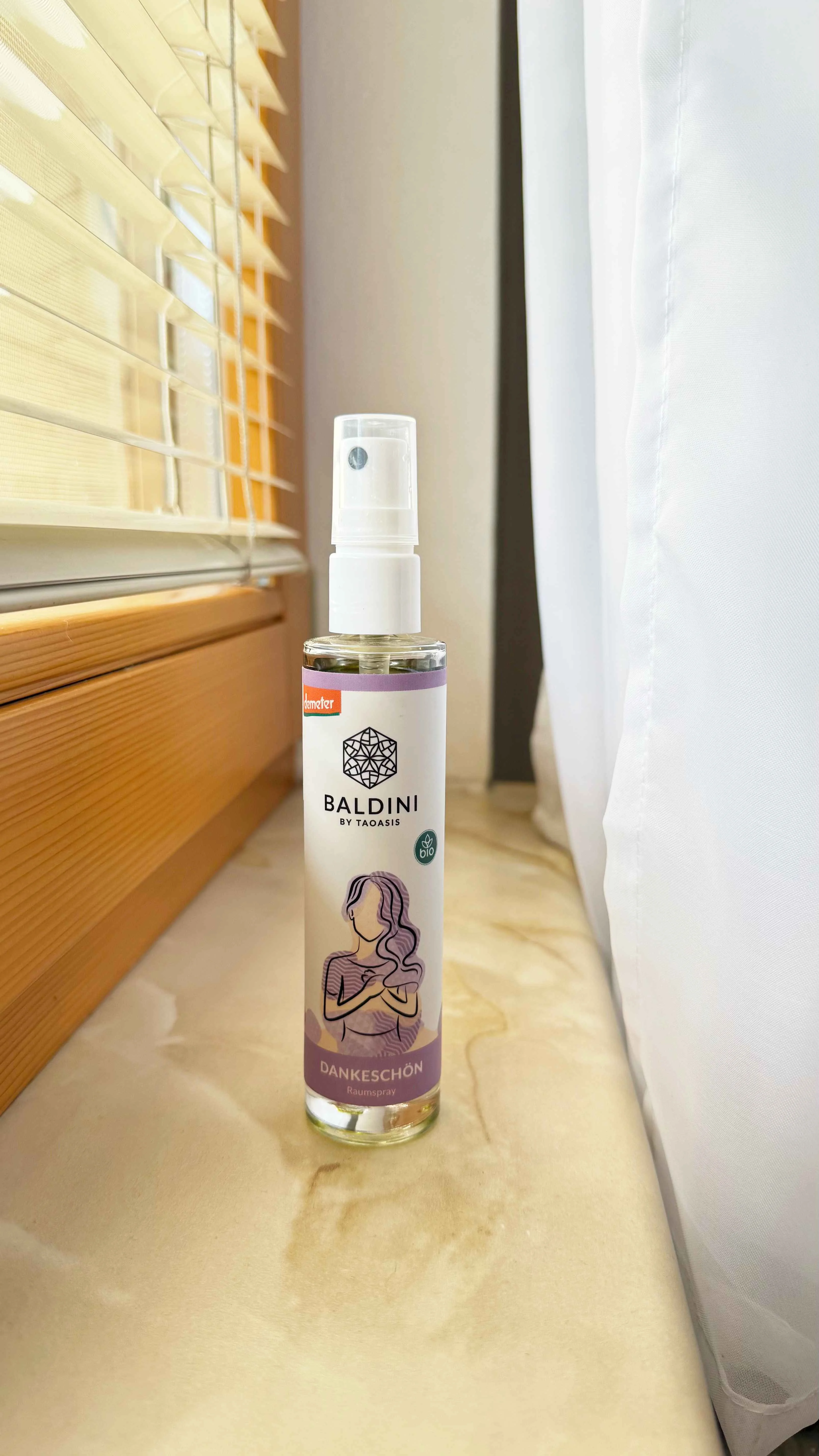 Taoasis Baldini Thank You BIO Air Freshener (50 ml) - uplifting, balancing and relaxing