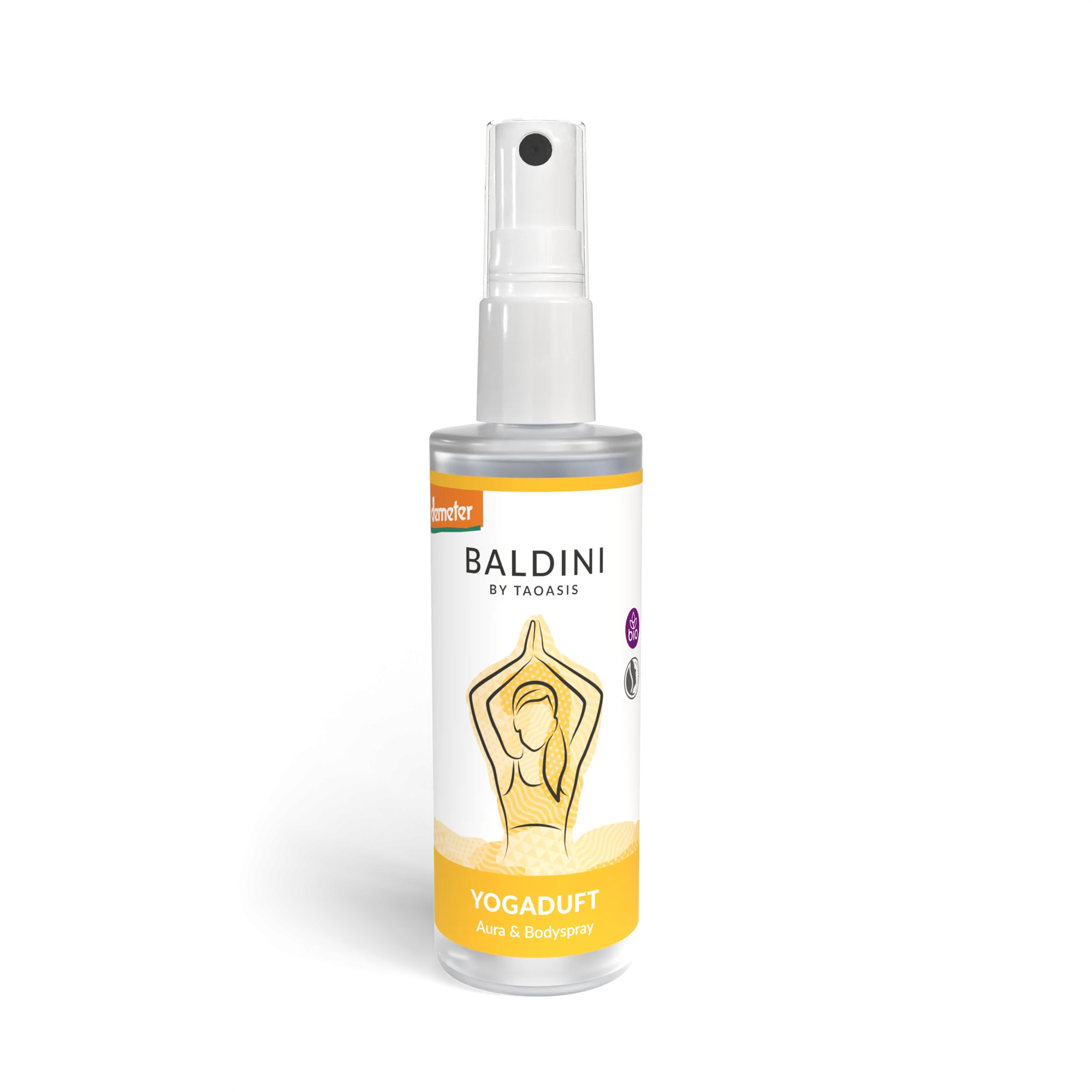 Taoasis Baldini Yoga Scent Organic Body Spray (30 ml) - Relaxation and Inspiration